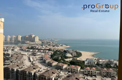 Apartment - 1 Bedroom - 2 Bathrooms for rent in East Porto Drive - Porto Arabia - The Pearl Island - Doha