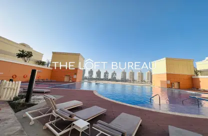 Apartment - Studio - 1 Bathroom for rent in Viva West - Viva Bahriyah - The Pearl Island - Doha