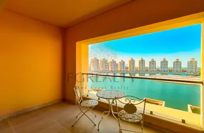 Apartment - 1 Bedroom - 1 Bathroom for rent in Viva West - Viva Bahriyah - The Pearl Island - Doha