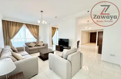 Apartment - 2 Bedrooms - 3 Bathrooms for rent in Viva East - Viva Bahriyah - The Pearl Island - Doha