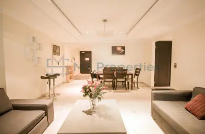 Apartment - 1 Bedroom - 2 Bathrooms for rent in West Porto Drive - Porto Arabia - The Pearl Island - Doha