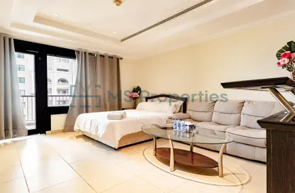 Apartment - Studio - 1 Bathroom for rent in East Porto Drive - Porto Arabia - The Pearl Island - Doha