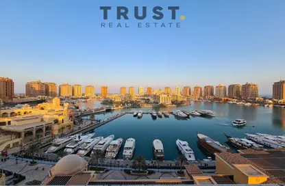 Apartment - 2 Bedrooms - 2 Bathrooms for sale in East Porto Drive - Porto Arabia - The Pearl Island - Doha