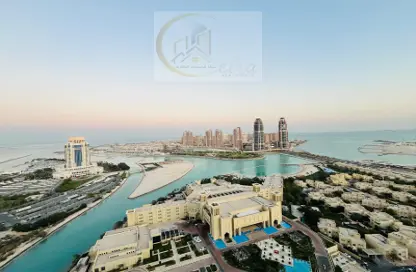 Apartment - 2 Bedrooms - 4 Bathrooms for rent in Zig Zag Tower A - Zig Zag Towers - West Bay - Doha