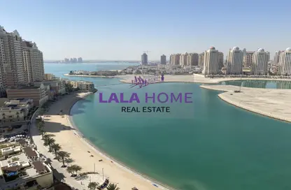 Apartment - 2 Bedrooms - 3 Bathrooms for sale in Viva West - Viva Bahriyah - The Pearl Island - Doha