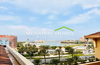 Apartment - 1 Bathroom for rent in One Porto Arabia - Porto Arabia - The Pearl Island - Doha