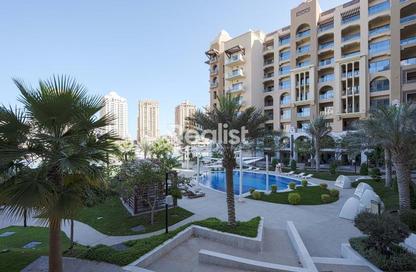 تاون هاوس - غرفة نوم - 2 حمامات للايجار في The St. Regis Marsa Arabia Island - Marsa Arabia - جزيرة اللؤلؤة - الدوحة