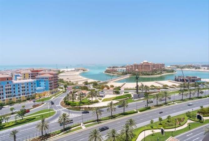 Apartment - 1 Bathroom for sale in Tower 13 - Porto Arabia - The Pearl Island - Doha