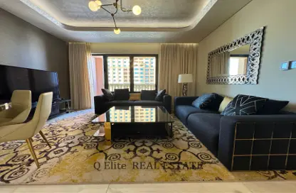 Apartment - 1 Bedroom - 2 Bathrooms for rent in One Porto Arabia - Porto Arabia - The Pearl Island - Doha