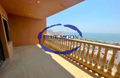 Apartment - 3 Bedrooms - 4 Bathrooms for rent in East Porto Drive - Porto Arabia - The Pearl Island - Doha