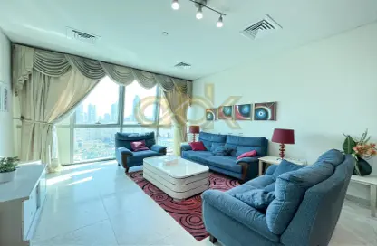 Apartment - 2 Bedrooms - 3 Bathrooms for rent in Zig Zag Tower A - Zig Zag Towers - West Bay - Doha