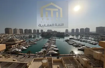 Apartment - 1 Bathroom for rent in Two Porto Arabia - Porto Arabia - The Pearl Island - Doha