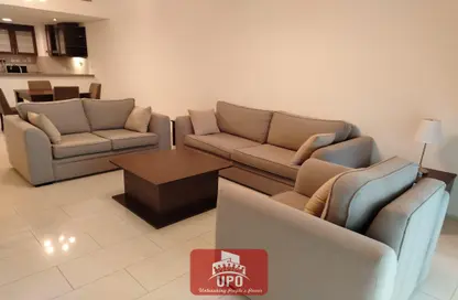 Apartment - 1 Bedroom - 2 Bathrooms for rent in Viva West - Viva Bahriyah - The Pearl Island - Doha