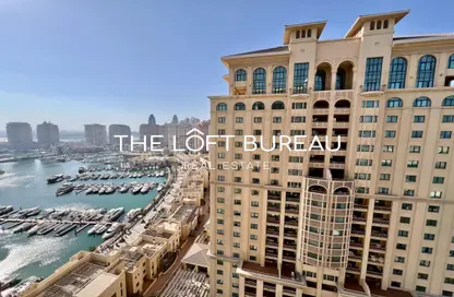 Apartment - 2 Bedrooms - 3 Bathrooms for sale in East Porto Drive - Porto Arabia - The Pearl Island - Doha