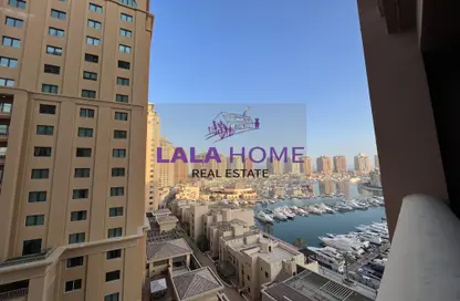 Apartment - 1 Bedroom - 1 Bathroom for rent in East Porto Drive - Porto Arabia - The Pearl Island - Doha