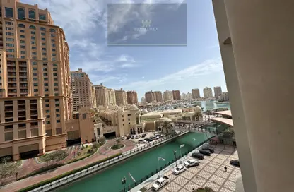 Apartment - 1 Bedroom - 2 Bathrooms for sale in East Porto Drive - Porto Arabia - The Pearl Island - Doha