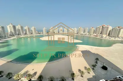 Apartment - 2 Bedrooms - 3 Bathrooms for rent in Viva West - Viva Bahriyah - The Pearl Island - Doha