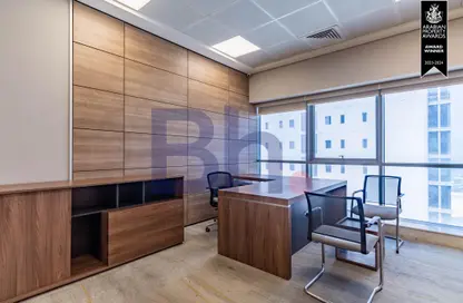 Office Space - Studio - 2 Bathrooms for rent in Burj DAMAC Marina - Marina District - Lusail