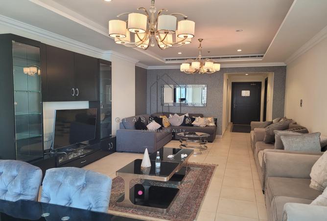 Apartment - 2 Bedrooms - 3 Bathrooms for rent in West Porto Drive - Porto Arabia - The Pearl Island - Doha