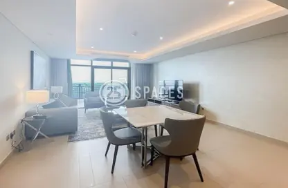 Apartment - 1 Bedroom - 3 Bathrooms for rent in Abraj Bay - Abraj Quartiers - The Pearl Island - Doha