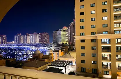 Apartment - 1 Bedroom - 1 Bathroom for sale in Porto Arabia - The Pearl Island - Doha