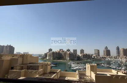 Apartment - 2 Bedrooms - 4 Bathrooms for sale in East Porto Drive - Porto Arabia - The Pearl Island - Doha