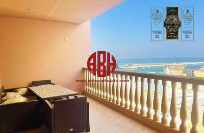 Apartment - 3 Bedrooms - 4 Bathrooms for sale in Danat Qatar - Porto Arabia - The Pearl Island - Doha
