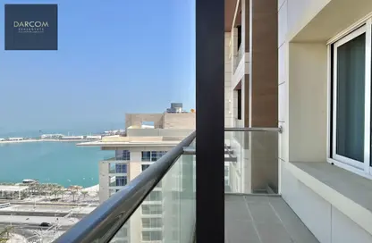 Apartment - 1 Bedroom - 2 Bathrooms for rent in Marina Residences 195 - Marina District - Lusail