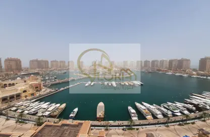 Apartment - 2 Bedrooms - 3 Bathrooms for sale in West Porto Drive - Porto Arabia - The Pearl Island - Doha