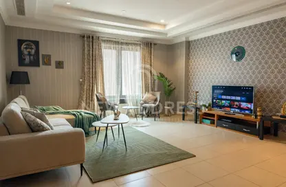 Apartment - 1 Bedroom - 2 Bathrooms for rent in Porto Arabia Townhouses - Porto Arabia - The Pearl Island - Doha