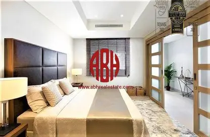 Apartment - 1 Bedroom - 2 Bathrooms for rent in Tower 10 - Abraj Quartiers - The Pearl Island - Doha