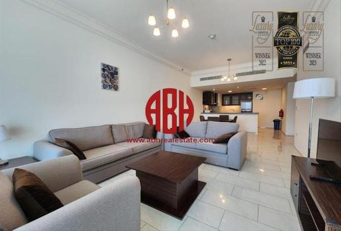 Apartment - 1 Bedroom - 2 Bathrooms for rent in Viva West - Viva Bahriyah - The Pearl Island - Doha