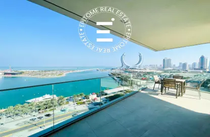 Apartment - 2 Bedrooms - 3 Bathrooms for rent in Marina District - Lusail