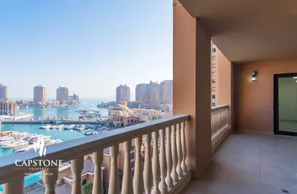 Apartment - 2 Bedrooms - 3 Bathrooms for sale in Marina Gate - Porto Arabia - The Pearl Island - Doha