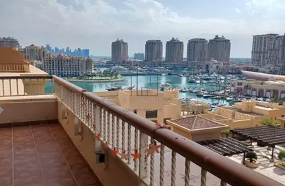 Apartment - 1 Bedroom - 2 Bathrooms for sale in East Porto Drive - Porto Arabia - The Pearl Island - Doha