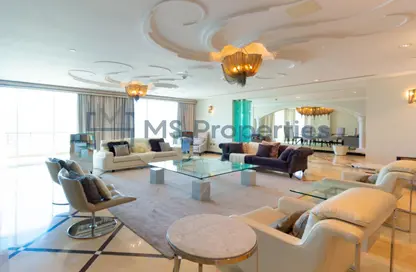 Penthouse - 7 Bedrooms - 7+ Bathrooms for rent in Viva West - Viva Bahriyah - The Pearl Island - Doha