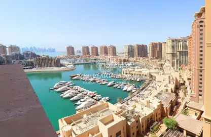 Apartment - 1 Bedroom - 2 Bathrooms for sale in East Porto Drive - Porto Arabia - The Pearl Island - Doha