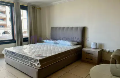 Apartment - 1 Bathroom for rent in Piazza Arabia - Porto Arabia - The Pearl Island - Doha