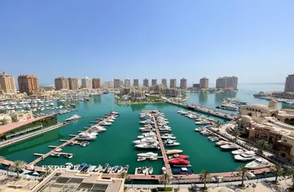 Apartment - 3 Bedrooms - 5 Bathrooms for sale in East Porto Drive - Porto Arabia - The Pearl Island - Doha