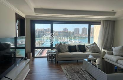 Townhouse - 1 Bedroom - 2 Bathrooms for rent in Porto Arabia Townhouses - Porto Arabia - The Pearl Island - Doha