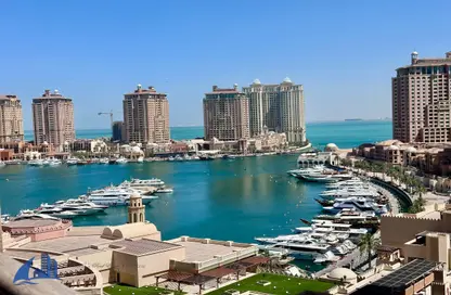 Apartment - 2 Bedrooms - 3 Bathrooms for rent in Tower 7 (Ferrari Tower) - Porto Arabia - The Pearl Island - Doha