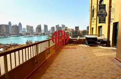 Apartment - 1 Bedroom - 2 Bathrooms for rent in Marina Gate - Porto Arabia - The Pearl Island - Doha