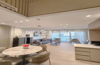 Duplex - 1 Bedroom - 2 Bathrooms for rent in FJ8 Residential Tower - Marina District - Lusail