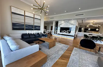 Penthouse - 4 Bedrooms - 5 Bathrooms for rent in Lusail Residence - Marina District - Lusail