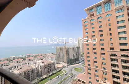 Apartment - 1 Bedroom - 2 Bathrooms for rent in West Porto Drive - Porto Arabia - The Pearl Island - Doha