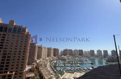 Apartment - 2 Bedrooms - 3 Bathrooms for rent in Tower 10 - Porto Arabia - The Pearl Island - Doha