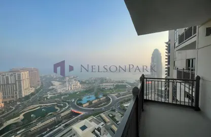 Apartment - 1 Bedroom - 1 Bathroom for rent in Tower 2 - Abraj Quartiers - The Pearl Island - Doha