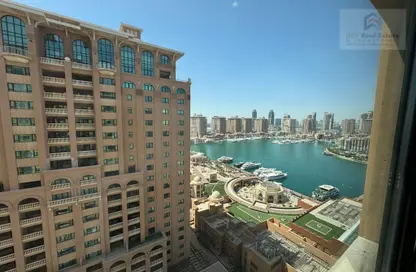 Apartment - 1 Bedroom - 2 Bathrooms for rent in Tower 28 - Porto Arabia - The Pearl Island - Doha