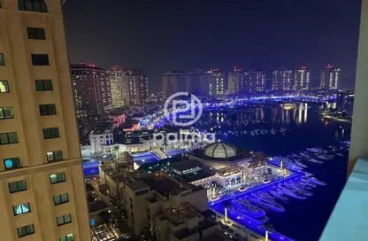 Apartment - 2 Bedrooms - 2 Bathrooms for rent in West Porto Drive - Porto Arabia - The Pearl Island - Doha