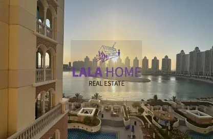 Apartment - 1 Bedroom - 2 Bathrooms for rent in Viva West - Viva Bahriyah - The Pearl Island - Doha